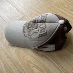 古着風ダメージキャップ