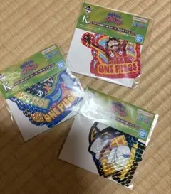ワンピース　一番くじ　K賞　フレークステッカーアソート