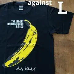 ベルベットアンダーグラウンド tシャツ L 黒 バナナ ロックt バンドt