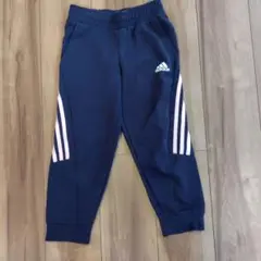 adidas ネイビー ジャージ 3本ライン　120 ピンク