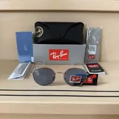 【未使用】訳ありRay-Ban レイバン サングラス RB3681 シルバー
