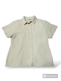 訳有 L.L.Bean レディース 未使用近レベル ボタン割れ替えボタン有り M