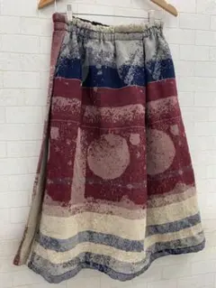 未使用タグ付 タマキニイメ powan skirt short ウール