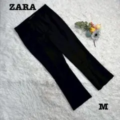 美品❤️ZARA/レディーススラックス/黒/サイズM