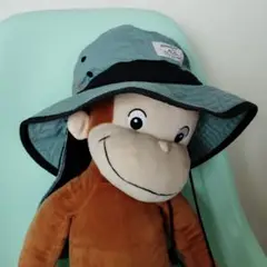 Adventure アウトドアハット 青黒　おしゃれ　男の子　女の子