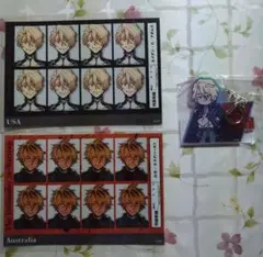 列強戦線 ステッカー&アクリルキーホルダー セット くじメイト