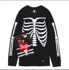 Supreme x Hanes Bones Thermal Crew XLサイズ