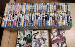 家庭教師ヒットマンREBORN1〜30巻（28巻を除く）、小説2冊、ファンブック