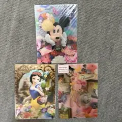 ディズニー　ポストカード　ハガキ　3枚セット