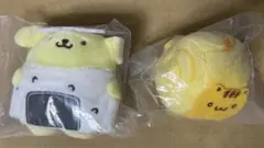 ポムポムプリン　お弁当マスコット　ガチャ　2種セット
