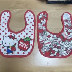 キティちゃん スタイ ２枚セット