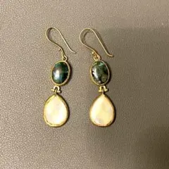 Biju mam ビジュマム 天然石ピアス