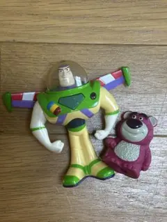 トイストーリー　バズ・ライトイヤーとロッツォ フィギュアセット