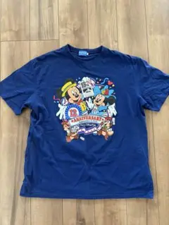 東京ディズニーシーTシャツ 3Ｌサイズ ネイビー ビッグサイズ