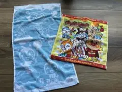 アンパンマンタオルセット２枚　キャラクタータオル