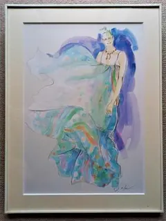 クロード・モネ 【 バラ色のボート 】 高級画集画、状態良 クロード・モネ 【 バラ色のボート 】 高級画集画、状態良