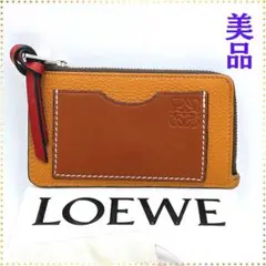 【美品】ロエベ LOEWE レザー アナグラム コインケース