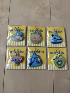 ローソンLAWSON×パペットスンスン　　 オリジナルチャーム 全6種