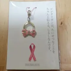 ピンクリボン 乳がん チャーム