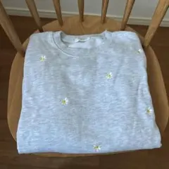 デイジー刺繍スウェット　25SS