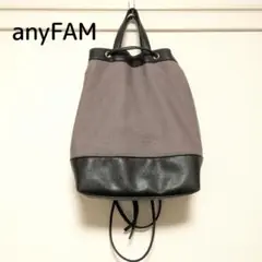 美品【2WAY/PC・A4サイズ収納可】メタルポイントキャンバス地リュック