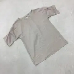LAUTREAMONT カットソー 五分袖 ベージュシンプル 40
