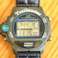 時計 W700-4A50 ALBA Trailmaster thermo memory Seiko ALBA Trail master quarts wristwatch [W700-4A50]: Real