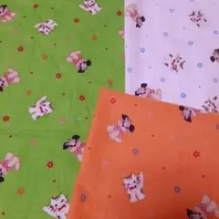 LECIEN　菅野明美　レトロアニマル　コットンシーチング3色set