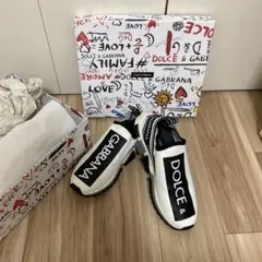 美品 ドルガバ ソレント スニーカー 42