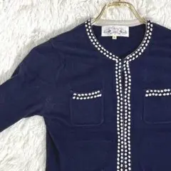 Chesty★チェスティ★カーディガン★ボレロ★コットン★カシミヤ★冬★美品