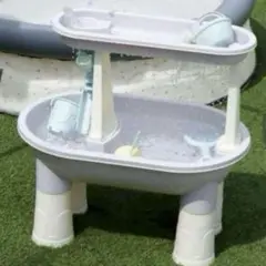 【未使用】ウォーターテーブル　ウォータープレイ　水遊び　キッズ　スリーコインズ