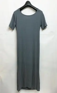 MM⑥ エムエムシックス ドレープネック ワンピース M