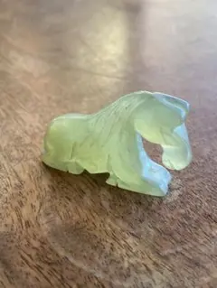 根付(?) 天然石でできた馬