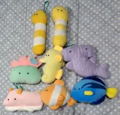 つぶらな瞳の水族館　ストラップ 　ぬいぐるみ　キーホルダー　マスコット　まとめ①
