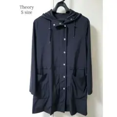 超美品♪Theory セオリー モッズコート ナイロン ジャケット ブラック
