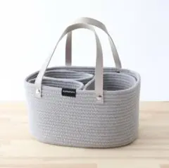 【美品】PUPPAPUPO おむつストッカー おむつ収納 おもちゃ 小物入れ