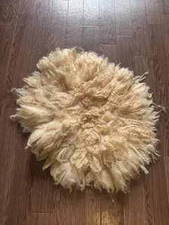 ニューボーンフォト用クリーム色プロップス