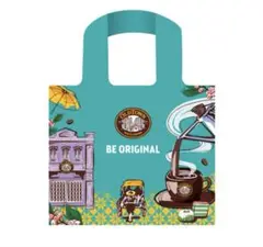 Oldtown white coffee ターコイズエコバッグ 新品