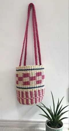 [美品] jocomomola 籠バック
