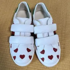 GUCCI キッズ ハート スニーカー 31
