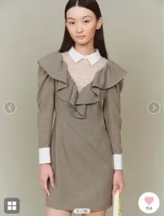 2025年最新】襟付きミニワンピース リリーブラウンの人気