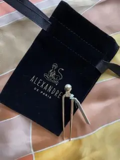 ALEXANDRE DE PARIS パール付ヘアピン