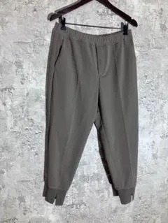 UNFILO アンフィーロ　スラックス ゴムウエスト サイドポケット付き　パンツ