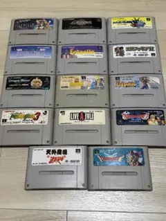 スーパーファミコン　ソフト　１４点まとめ