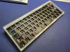 Qwertykeys QK60 Clear&IceWhite ベアボーンキット