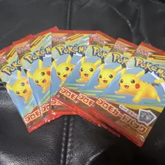 マックポケモンカードパック ピカチュウ 6パックセット