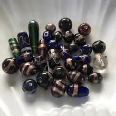 ガラスビーズ まとめ売り