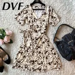✨美品✨ ダイアンフォンファステンバーグ カシュクール ワンピース LL