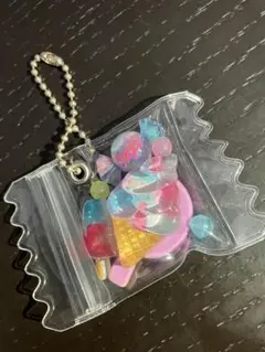 新品　アイスクリーム＆キャンディ &ソフトクリームのストラップ