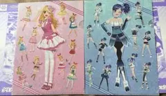 アイカツガチャガチャ　クリアファイル